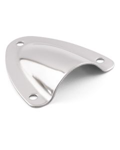 Clam Shell Vent Plate - 316 / A4 Stainless Steel