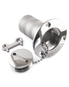 Deck Filler With Key - 316 / A4 Stainless Steel