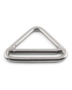 Double Cross Bar Triangle Rings - 316 / A4 Stainless Steel