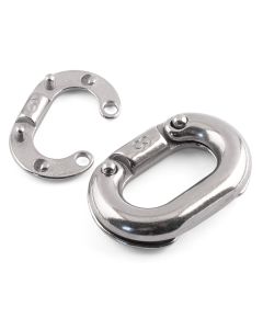 Split Connecting Chain Links - 316 / A4 Stainless Steel