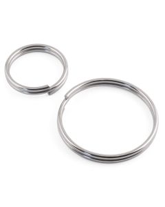 Split Round Safety Rings - 316 / A4 Stainless Steel