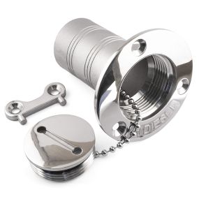 Deck Filler With Key - 316 / A4 Stainless Steel