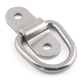 Lashing Rings on Plate - 316 / A4 Stainless Steel