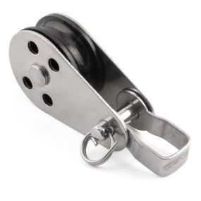 Pulley Block with Removable Pin and Becket - 316 / A4 Stainless Steel