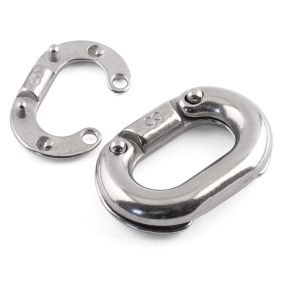 Split Connecting Chain Links - 316 / A4 Stainless Steel