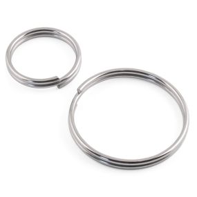 Split Round Safety Rings - 316 / A4 Stainless Steel